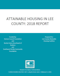 Attainable Housing in Lee County: 2018 Report